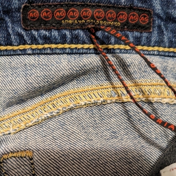 AG Adriana Goldschmied the Shorty cropped cuffed jeans - Picture 11 of 13